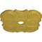 Ekena Millwork Flower Ceiling Medallion (Fits Canopies up to 6 1/4"), 29"OD x 3 5/8"ID x 1 3/8"P, Rich Gold CM29FWRGS - alternate 2